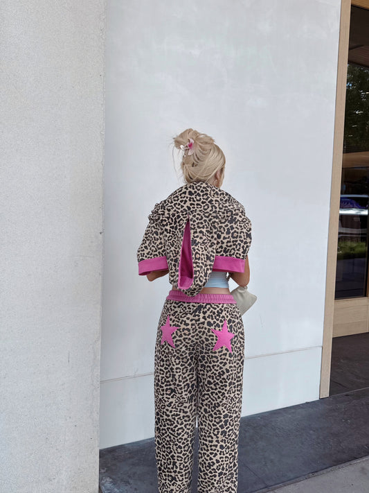 Cheetah Sweatpants