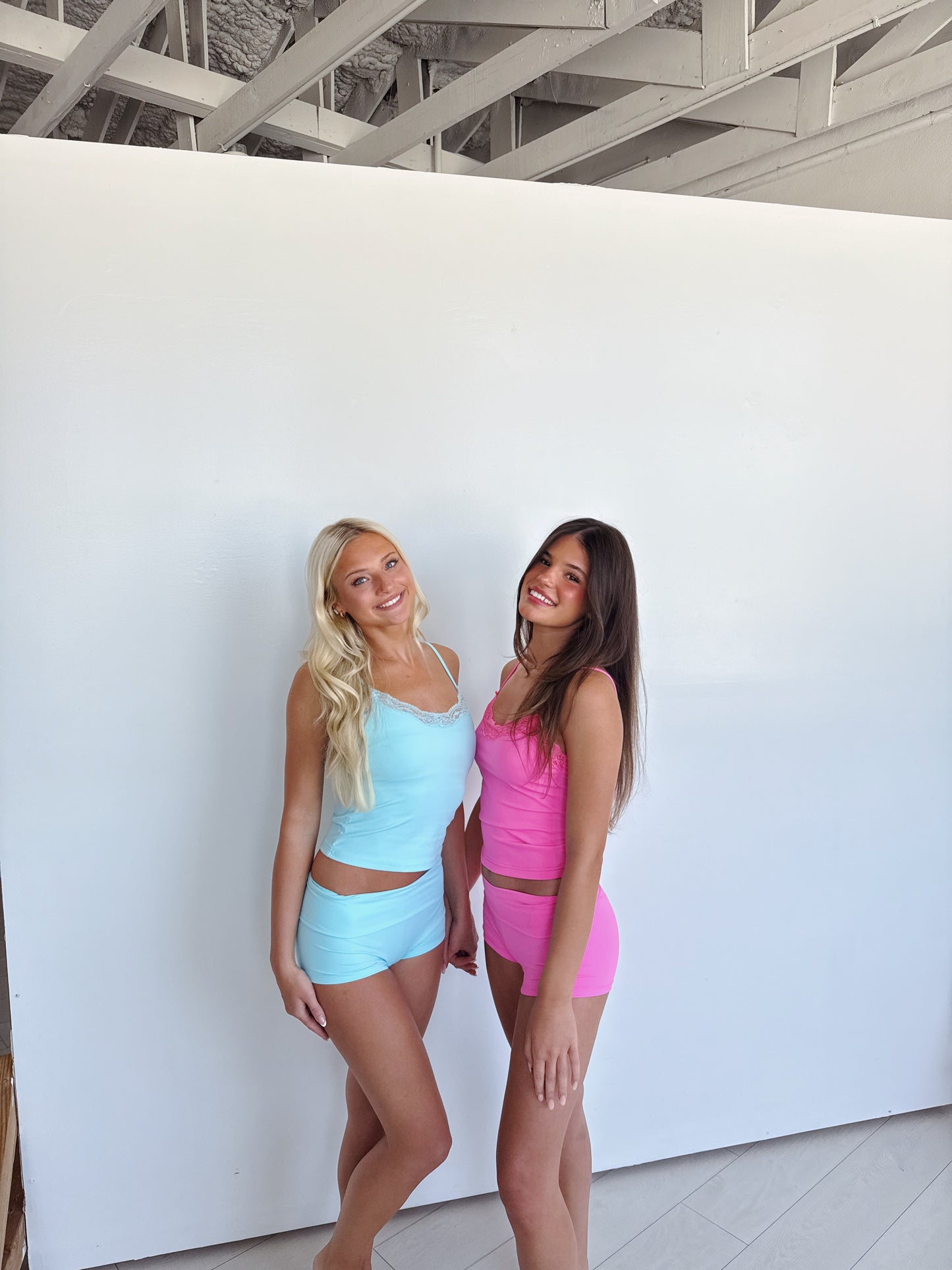 Mace set hot pink